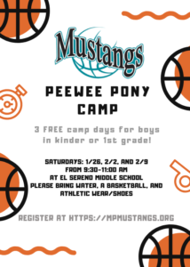 Mustangs Free Basketball Clinic @ El Sereno Middle School